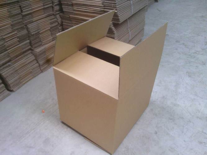 佛山二级纸品厂供应创捷通440g美牛重型高强度出口纸箱uv印刷彩盒